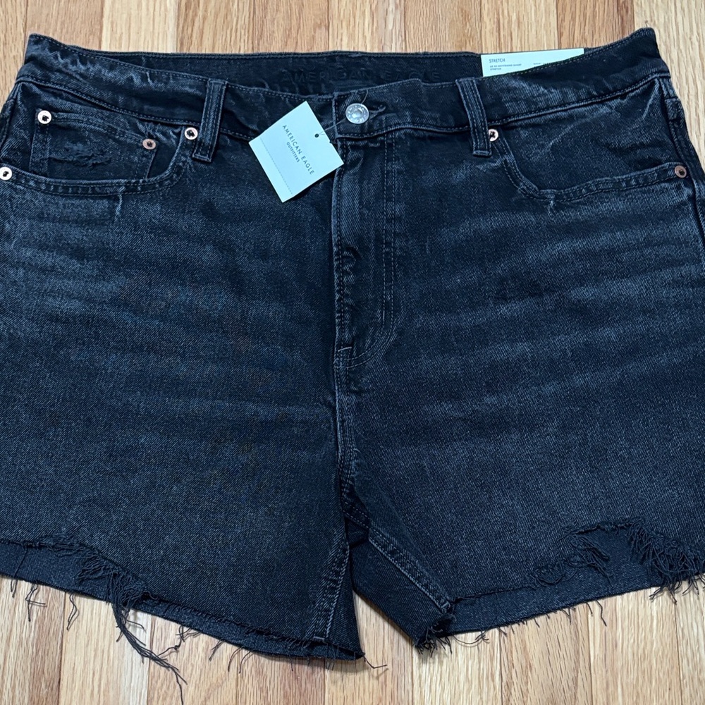 NWT American Eagle Outfitters Black Jean Shorts